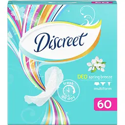 Щоденні прокладки Discreet Deo Spring Breeze 60 шт. - мініатюра 3