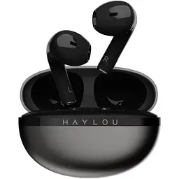 Бездротові навушники Haylou X1 2023 TWS, IPX4, ENC, BT5.3, 35mAh, 300mAh, 5.5h, Earbuds black EU