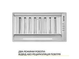 Витяжка WEILOR PPE 5265 SS 1250 LED Strip - мініатюра 5
