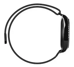 Міланський сітчастий ремінець Primo для годинника Samsung Gear S3 Classic SM-R770/Frontier RM-760 Black - мініатюра 3