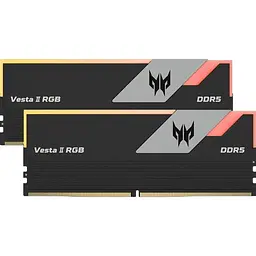 Модуль пам'яті DDR5 Acer Predator Vesta II RGB 2х16 ГБ 6000 МГц (BL.9BWWR.652) [174569]