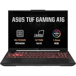 Ноутбук ASUS TUF Gaming A16 FA607NU Mecha Gray (FA607NU-RL061)