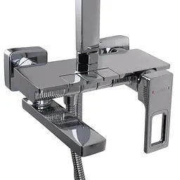 Душова система Globus Lux PIANO GLPN-0077 змішувач з поворотним виливом - мініатюра 3