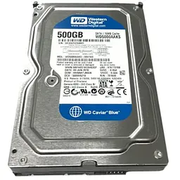 Жорсткий диск Western Digital 3.5 WD Caviar Blue 500GB (WD5000AAKS) Б/в
