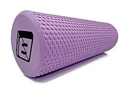 Масажний ролер EasyFit Foam Roller 45 см Фіолетовий