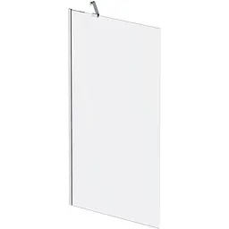 Шторка для ванни Am.Pm Gem прозоре скло 80x140 см хром WU90BS-080-140CT, Універсальна, прозорий, хром