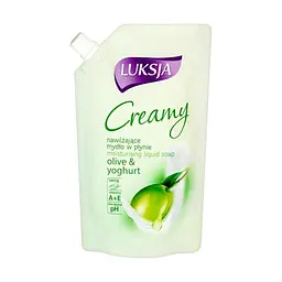 Рідке крем-мило Luksja Olive & Yoghurt Hand Wash, змінний блок, 400 мл