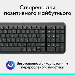 Клавіатура K250 Wireless Graphite Logitech teh0022931 - мініатюра 9