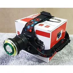 Ліхтар на голову Head Headlamp 1006 акумуляторний на 4 режими роботи - мініатюра 2