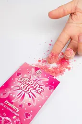Стріляючі цукерки - Secret Play Explosive Kiss Strawberry, 9 г - мініатюра 2