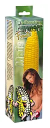 Вібратор You2Toys Vibrating Farmers Fruits Mais 24 см жовтий - мініатюра 4