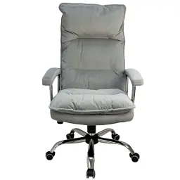 Офісне крісло Примтекс плюс Flex Chrome MF VL-85 PK, оксамит сірий (Flex Chrome MF VL-85 PK)