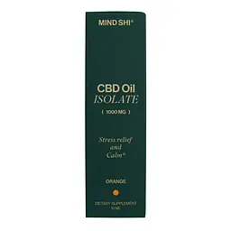 Ізолят канабідіолу Mind Shi CBD Oil Isolate Orange 1000 мг 10 мл - мініатюра 5