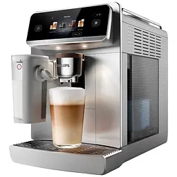 Кавомашина Philips Series 8000 Cafe Aromis 1.9 л сріблястий (EP8757/20) - мініатюра 2