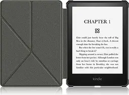 Чохол-книжка BeCover Ultra Slim Origami для Amazon Kindle Paperwhite 11th Gen 2021 Gray (707221) [100916] - мініатюра 2