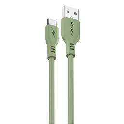 Кабель Proove Rebirth USB to Type-C 3A (1m) green