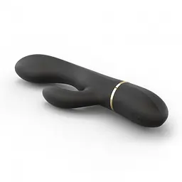 Вібратор-кролик Dorcel GLAM RABBIT, гнучкий стовбур, стимуляція точки G, 2 мотори - мініатюра 3