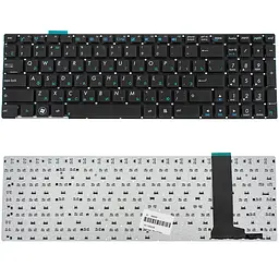 Клавіатура для ноутбука ASUS (G56, N56, N76) rus, black, без фрейма - мініатюра 2