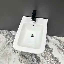 Підвісне біде VBI Caprera white VBI-020301, Білий - мініатюра 3