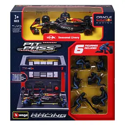 Ігровий набір - PIT PASS ORACLE RED BULL RACING RB20 (1:43) Bburago 18-38453 (#1)