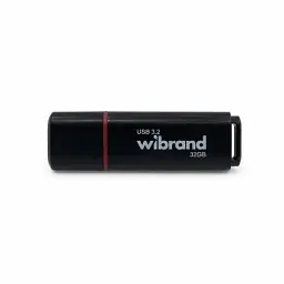 Флеш накопичувач USB 32Gb Wibrand Scarab, Black, USB 3.2 Gen 1 (WI3.2/SC32P11B)