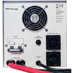 Джерело безперебійного живлення Volt Polska SINUS PRO 2200 E 12/230V (1600/2200W) 3SP092212E - мініатюра 3