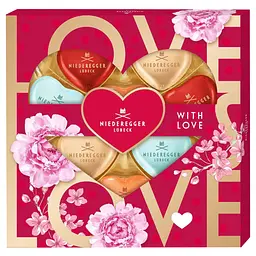 Цукерки марципанові Niederegger Lubeck Master selection With Love 125 г