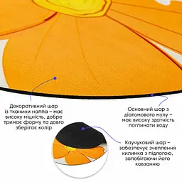 Вологопоглинаючий килимок Sticker Wall 500х800х3мм SW-00002546 - мініатюра 2