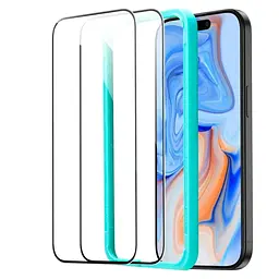 Захисне скло ESR Tempered-Glass Screen Protector для iPhone 16 | 15 (2 шт.) (1D6570201) - мініатюра 2