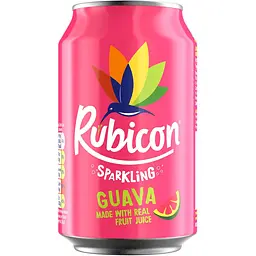 Напиток Rubicon Sparkling Guava безалкогольный 330 мл (826255)