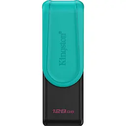 USB флеш-накопичувач Kingston DataTraveler Exodia S 128GB USB-A 3.2 Black/Teal (DTXS/128GB) [139607] - мініатюра 2