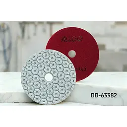 Круг алмазний Alloid Building Tools Combs шліфувальний на липучці 100 мм зерно 400 (DD-63382) - мініатюра 5