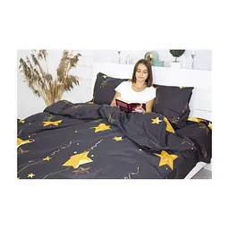 Постільна білизна MirSon Сатин 22-1272 Stellar 220х240 King Size (2200003564037) - мініатюра 3