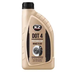 Рідина гальмівна K2 Turbo DOT-4 Brake Fluid 1 л (T108)