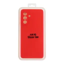Чохол Silicone Cover з рамкою камери A Samsung Galaxy A26 5G Red (36974_3609703) - мініатюра 2
