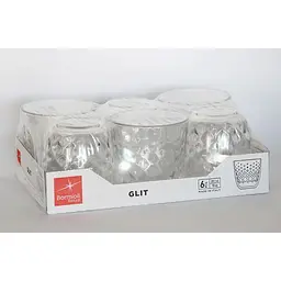 Набір склянок Bormioli Rocco Glit acqua 293 мл 6 шт. (580212VSU) - мініатюра 3