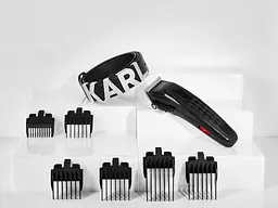Машинка для підстригання волосся Rowenta x Karl Lagerfeld Perfect Line чорна (TN152LF0) - мініатюра 4