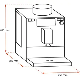 Кавомашина Melitta Caffeo Varianza CSP Silver (F57/0-101) [137150] - мініатюра 10