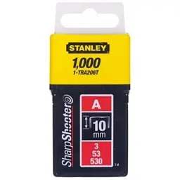 Скоби Stanley Light Duty тип а, 10мм, 1000 шт (1-TRA206T)