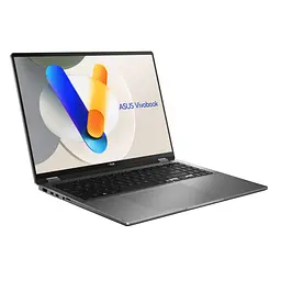Ноутбук ASUS Vivobook 16 Flip WQXGA+ 16 дюймів Intel Core Ultra 7 258V 32GB 1TB SSD Windows 11 Home Matte Gray