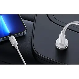 Автотримач з бездротовою зарядкою Baseus CW01 Magnetic Wireless 40 W (SUCX040102) білий - мініатюра 6