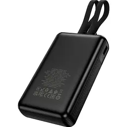 Зовнішній акумулятор Hoco J162A Balance 20000mAh 22.5W Black [161221] - мініатюра 6