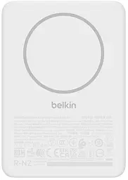 Павербанк Belkin Magnetic Wireless White 5 000 mAh / 15 Вт (BPD010HQWH) - мініатюра 2