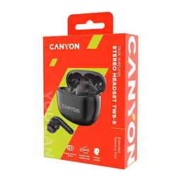 Навушники Canyon TWS-5 Black (CNS-TWS5B) - мініатюра 5