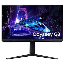 Монитор Samsung 24" Odyssey G3 LS24DG300 (LS24DG300EIXUA) VA Черный 180Hz