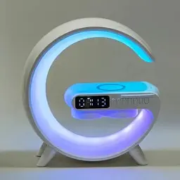 Світильник з бездротовою зарядкою для телефону 15W G11 Bluetooth RGB - мініатюра 4