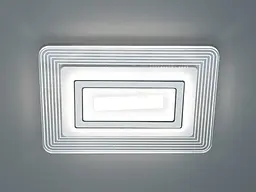 Світильник стельовий LED Diasha 6510-340x240, 48W, 3200K/4100K/6000K, білий акрил, метал, сучасний стиль для дому