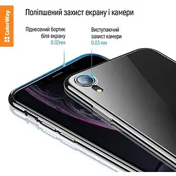 Чохол-накладка ColorWay TPU matt Oppo A18 Black - мініатюра 3