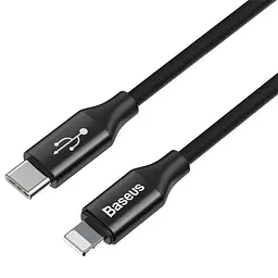 Кабель Baseus Twins Cable Type-C to Type-C 60W (20V/3A)+iP(5V/2A) 1m CATLYW-01 Black - мініатюра 4