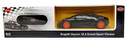Машинка Rastar Bugatti Veyron Grand Sport на управлінні 1:24 чорний 47000 - мініатюра 6